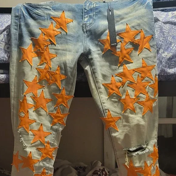 Amiri orange star Jean's